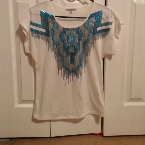 Sequin top