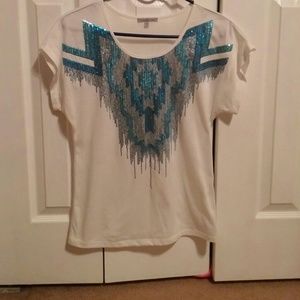 Sequin top