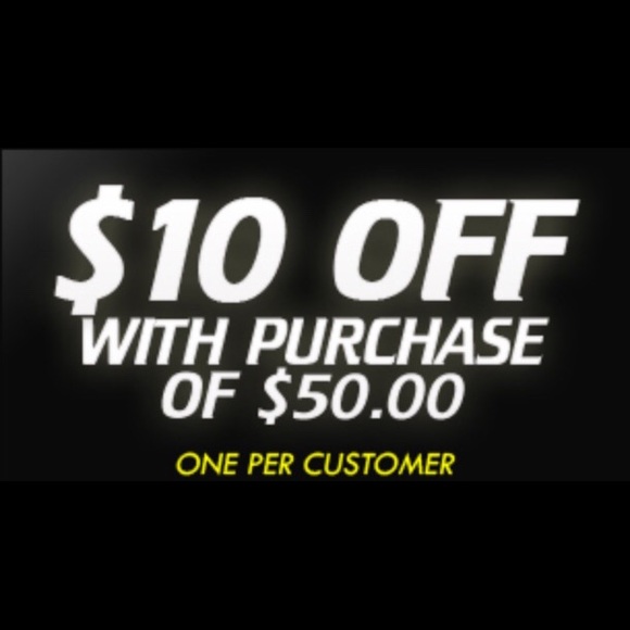 💰💰$10 off every $50 purchase 💰💰