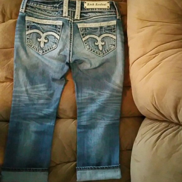 Rock revival capris size 27