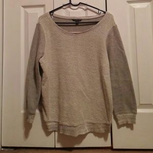 Grey 3/4 sleeve top