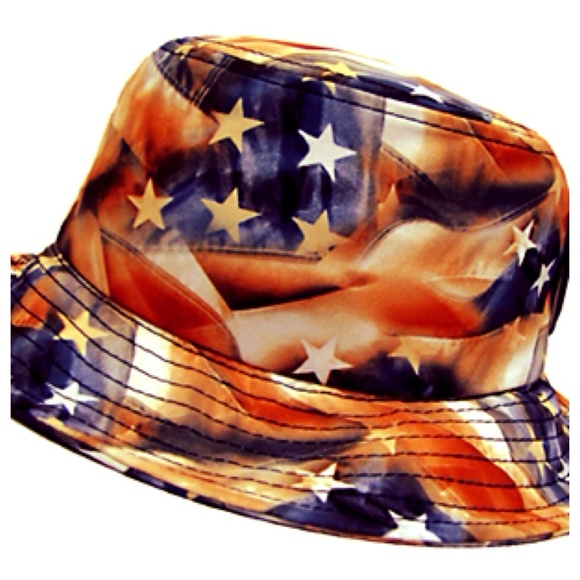 Trendyish Accessories - USA flag bucket hat