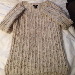 beige sweater