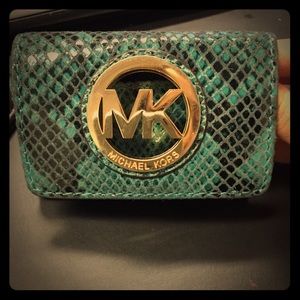 🐍❤️MK Snake Print Card Holder❤️🐍
