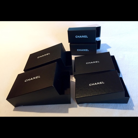 Chanel Boxes and Ribbons