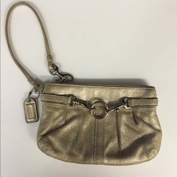 Authentic Coach wristlet - Picture 1 of 1