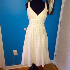 White Eyelet Dress