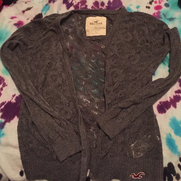 ❄️Grey Lace Cardigan❄️
