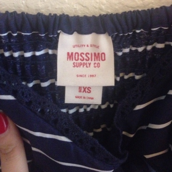 Striped navy summer dress - Picture 3 of 4