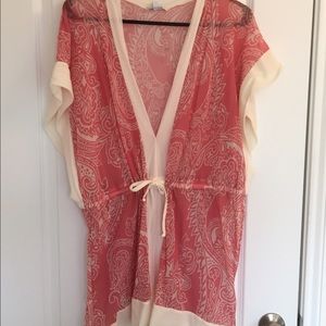 Kimono style tunic