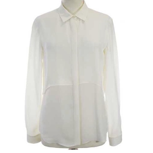 Theory Rosita Blouse as seen on Miranda Kerr - Picture 3 of 4