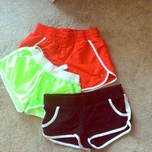 Bundle of athletic shorts