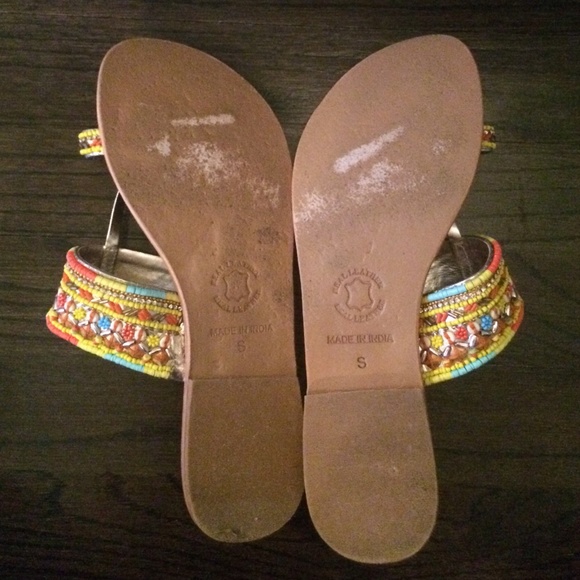 Free People "Sabri Sandal" By Star Mela Yellow - Picture 4 of 4