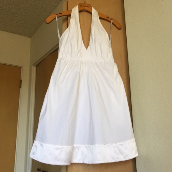SOLD! Bebe halter dress! Spring Forward! - Picture 2 of 4