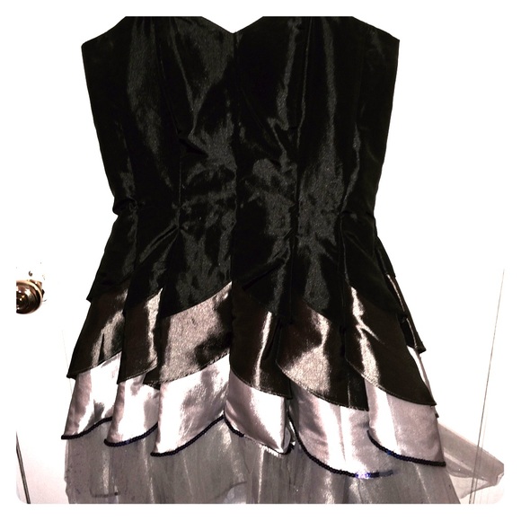 Black and Purple Masquerade dress!!