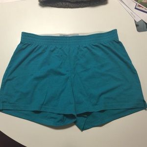 Champion teal workout cotton shorts