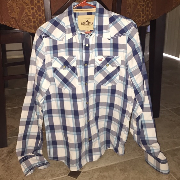 Men's hollister collared shirt