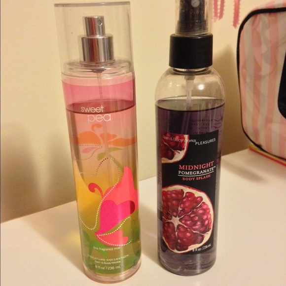 2 Bath & Bodyworks Fragrance Mists