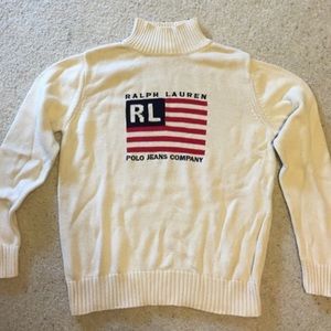 🇺🇸 Ralph Lauren Flag turtleneck polo