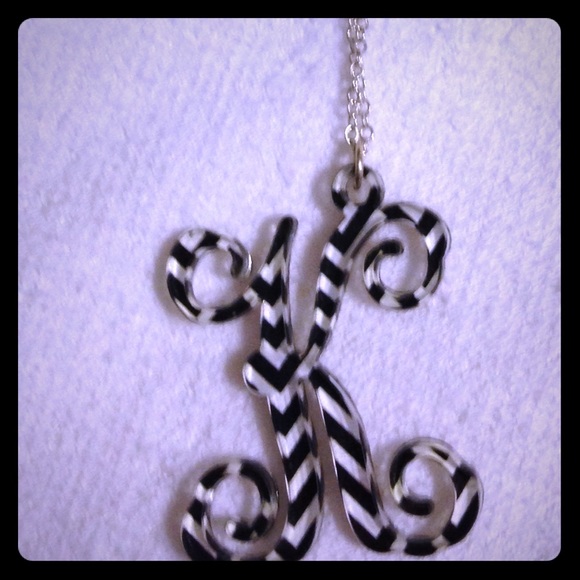 K initial necklace