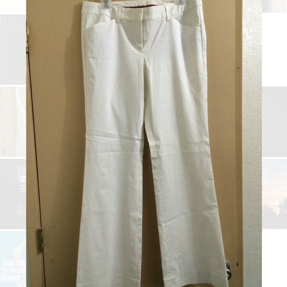 White dress pants