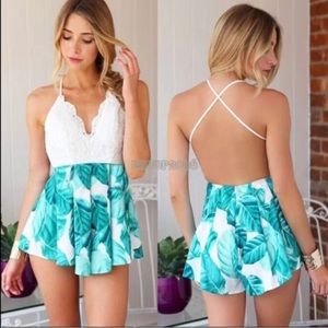 Sabo skirt playsuit
