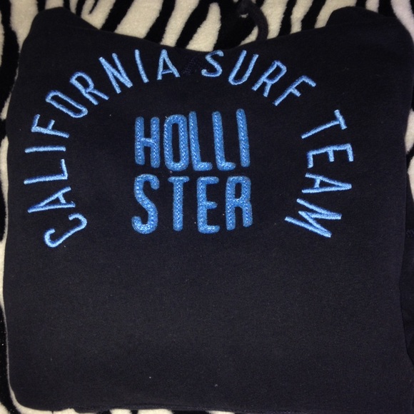 Navy Blue Hollister Pullover