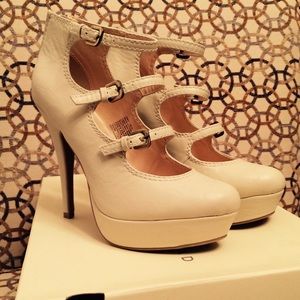 Lauren Conrad Beige Heels