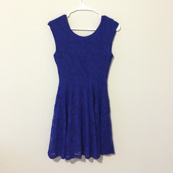 Lace skater dress