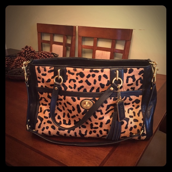 Coach Park Haircalf Carry All