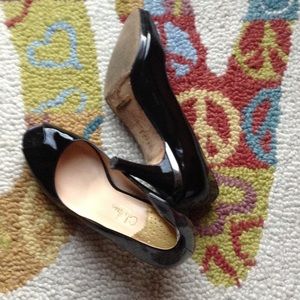 Cole Haan  peep toe heel