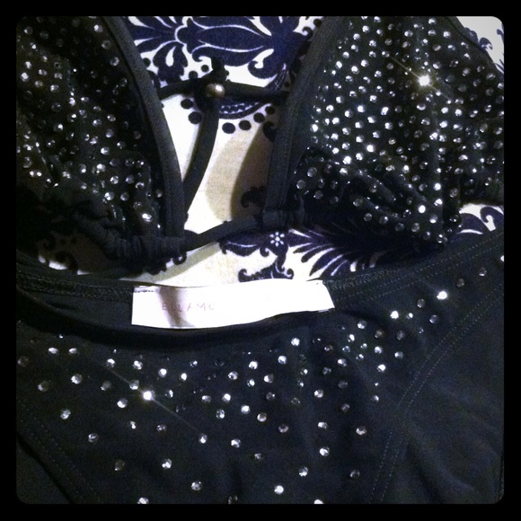 Stella McCartney for H&M Black Crystal Bikini