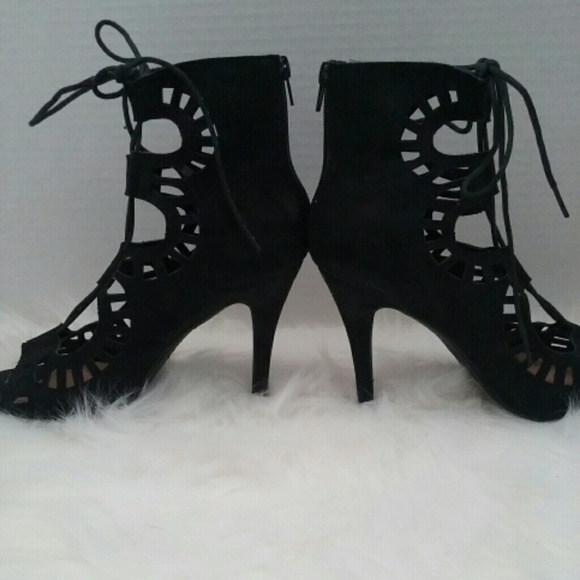 Olsenboye Shoes - Lace Up Heels