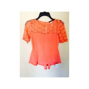 Floral Mesh Top❤️