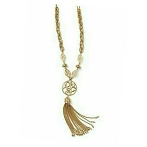 Lia sophia gold necklace
