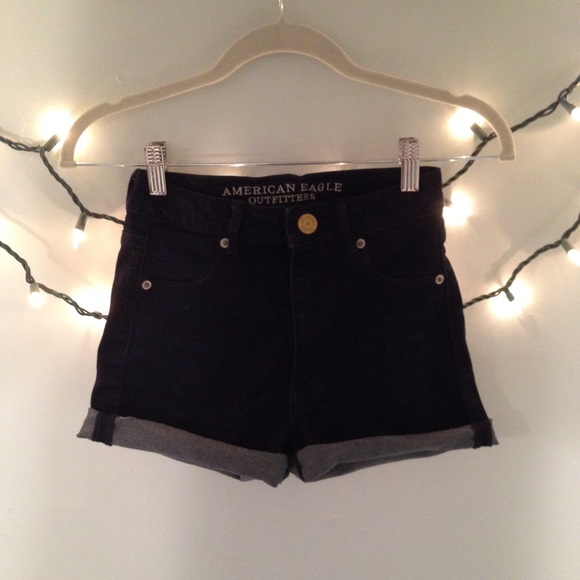 American eagle super high waisted shorts