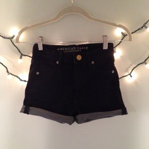 American eagle super high waisted shorts