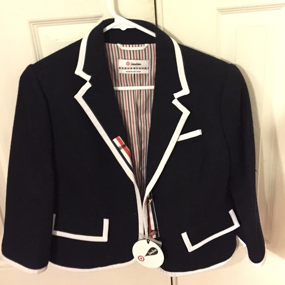 Thom Browne x Target navy schoolboy blazer