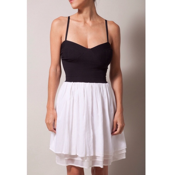 WINK black and white dress
