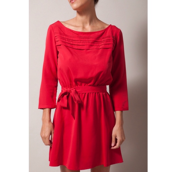 DOLCE VITA Red 3/4 sleeve dress