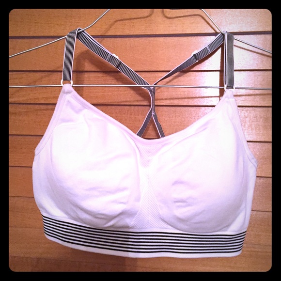 Victoria's Secret white sports bra