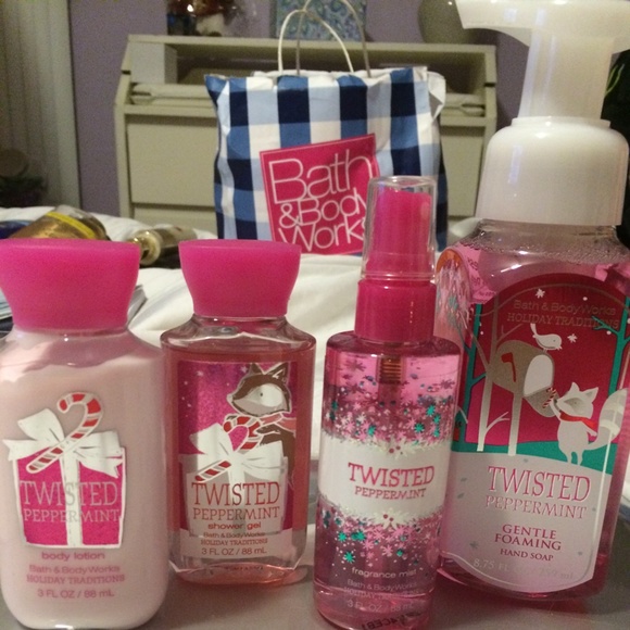Bath & Body Works Twisted Peppermint Set