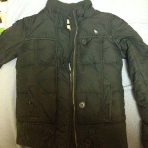 Abercrombie fur lined Puffy Jacket