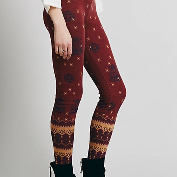 FP // Hendrix Leggings in Rust Combo