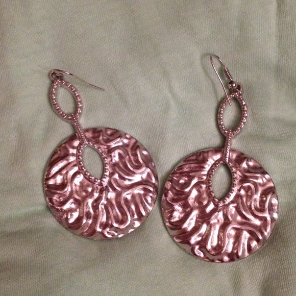 Silver earrings