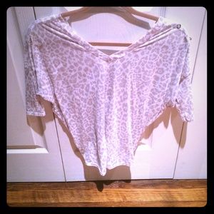 Express cheetah shirt