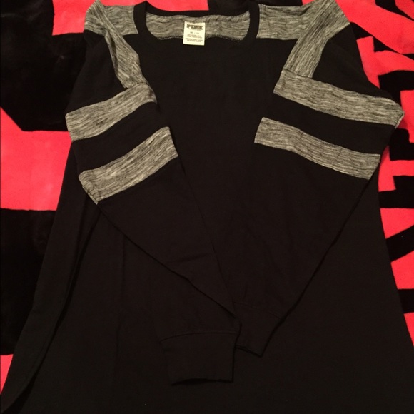BNWT pink varisity tee!