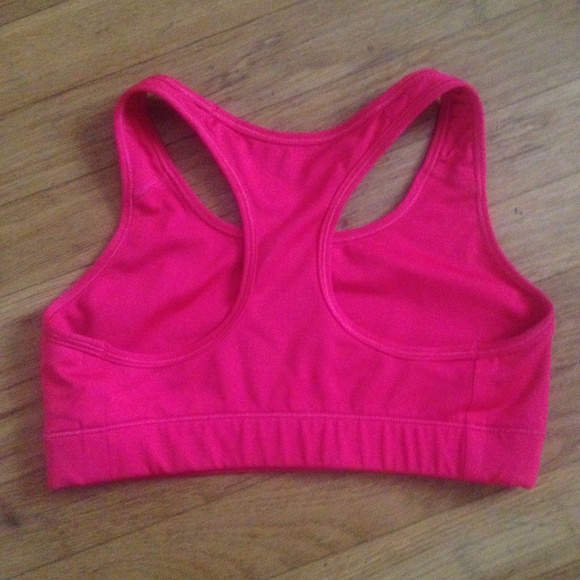 ❌Sold on Mercari❌Hot pink nike sports bra - Picture 2 of 2