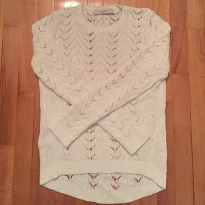 Ann Taylor Loft White Sweater