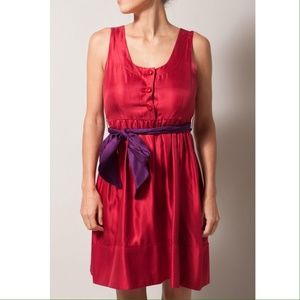 MARC BY MARC JACOBS 100% silk red dress